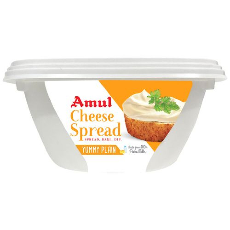 Amul Cheese Spread Yummy Plain 200g